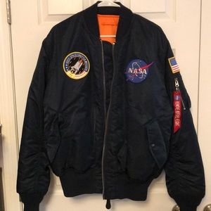 Alpha Industries NASA Replica Blue MA-1
